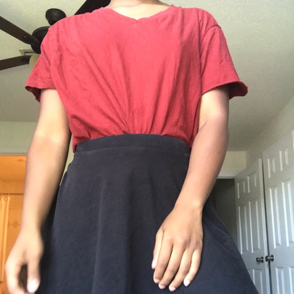Oversized Red Tee - Picture 1 of 2